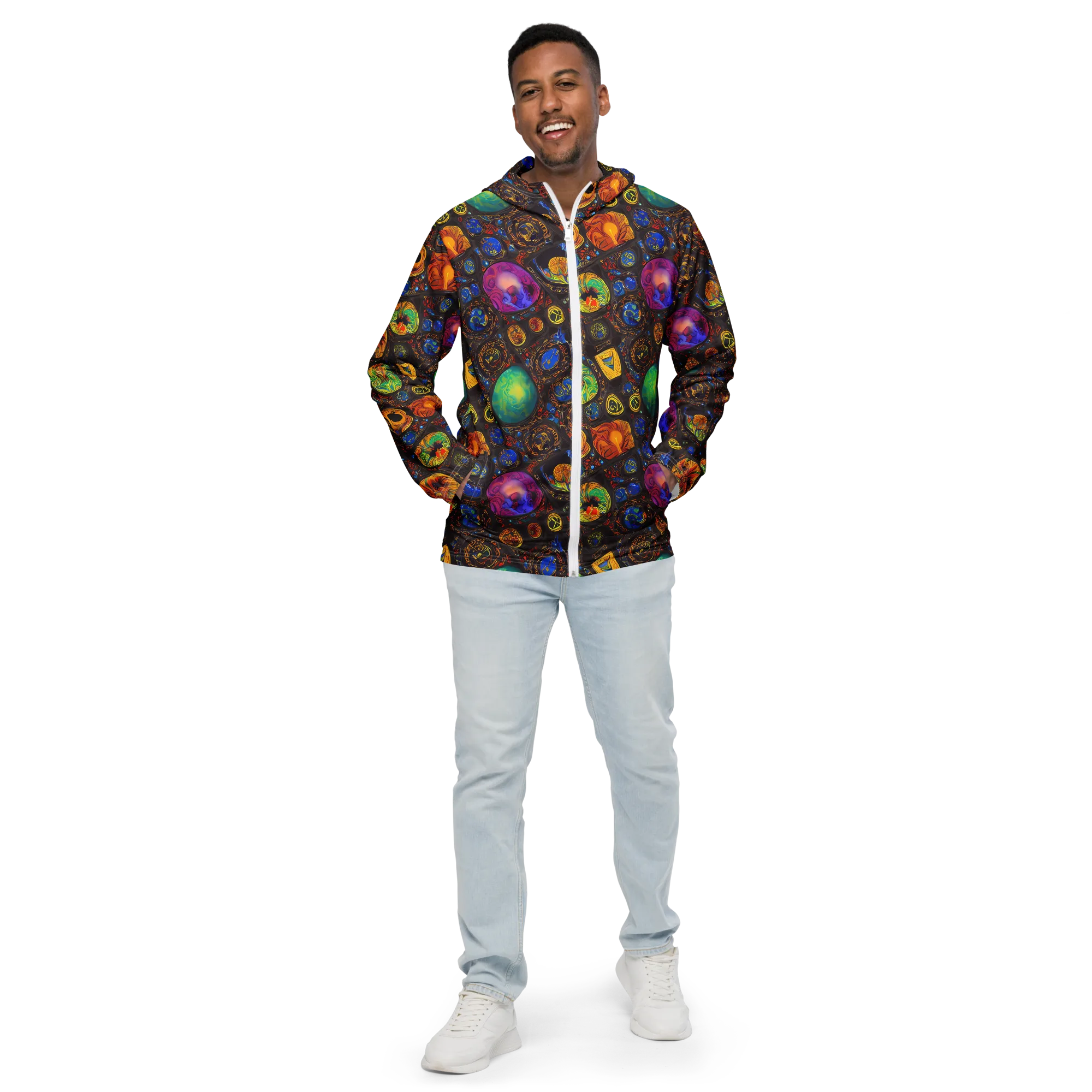 Chromatic Relics on Men's Windbreaker — Front