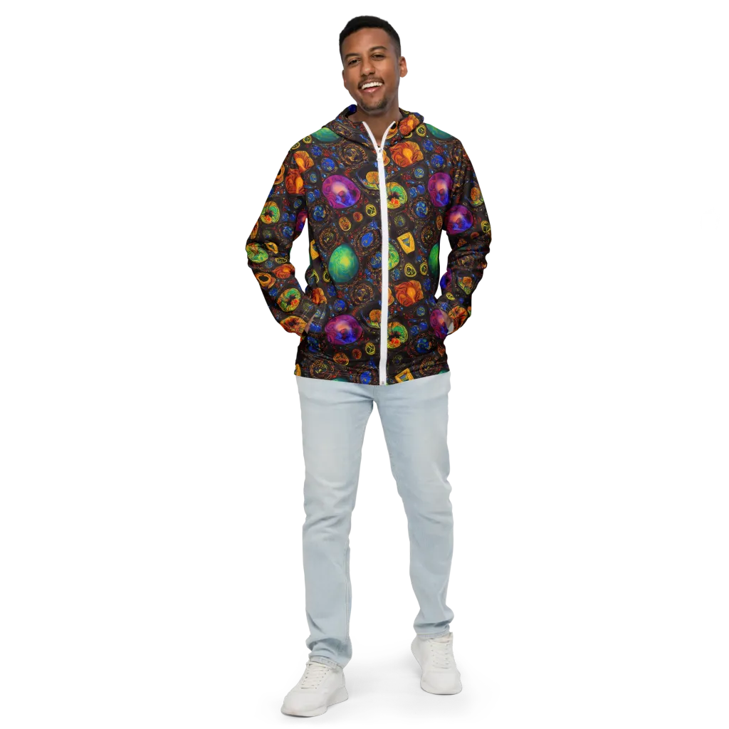 Chromatic Relics on Men's Windbreaker — Front