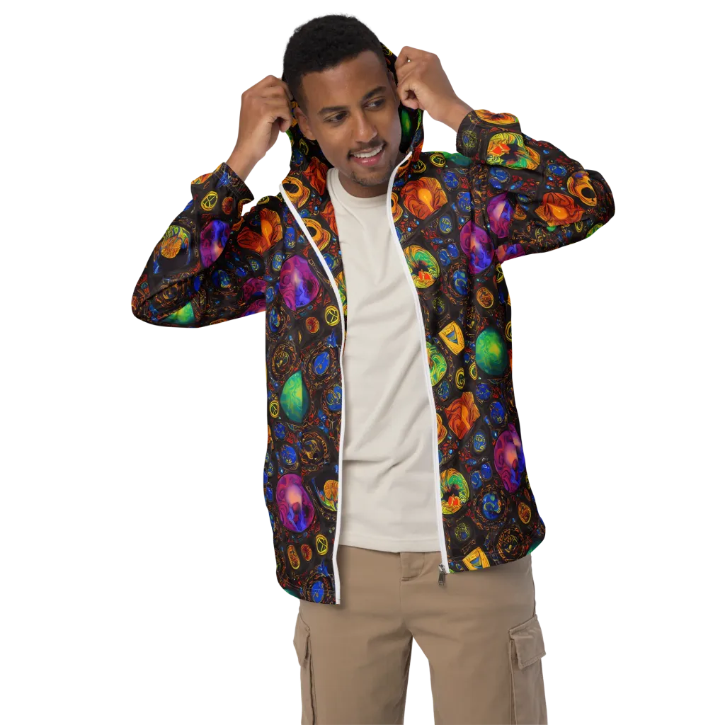 Chromatic Relics on Men's Windbreaker — Front