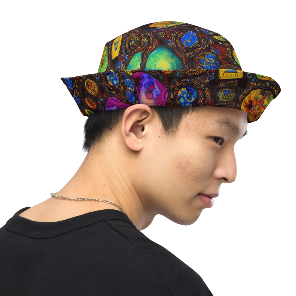 Chromatic Relics on Reversible Bucket Hat — Right Outside