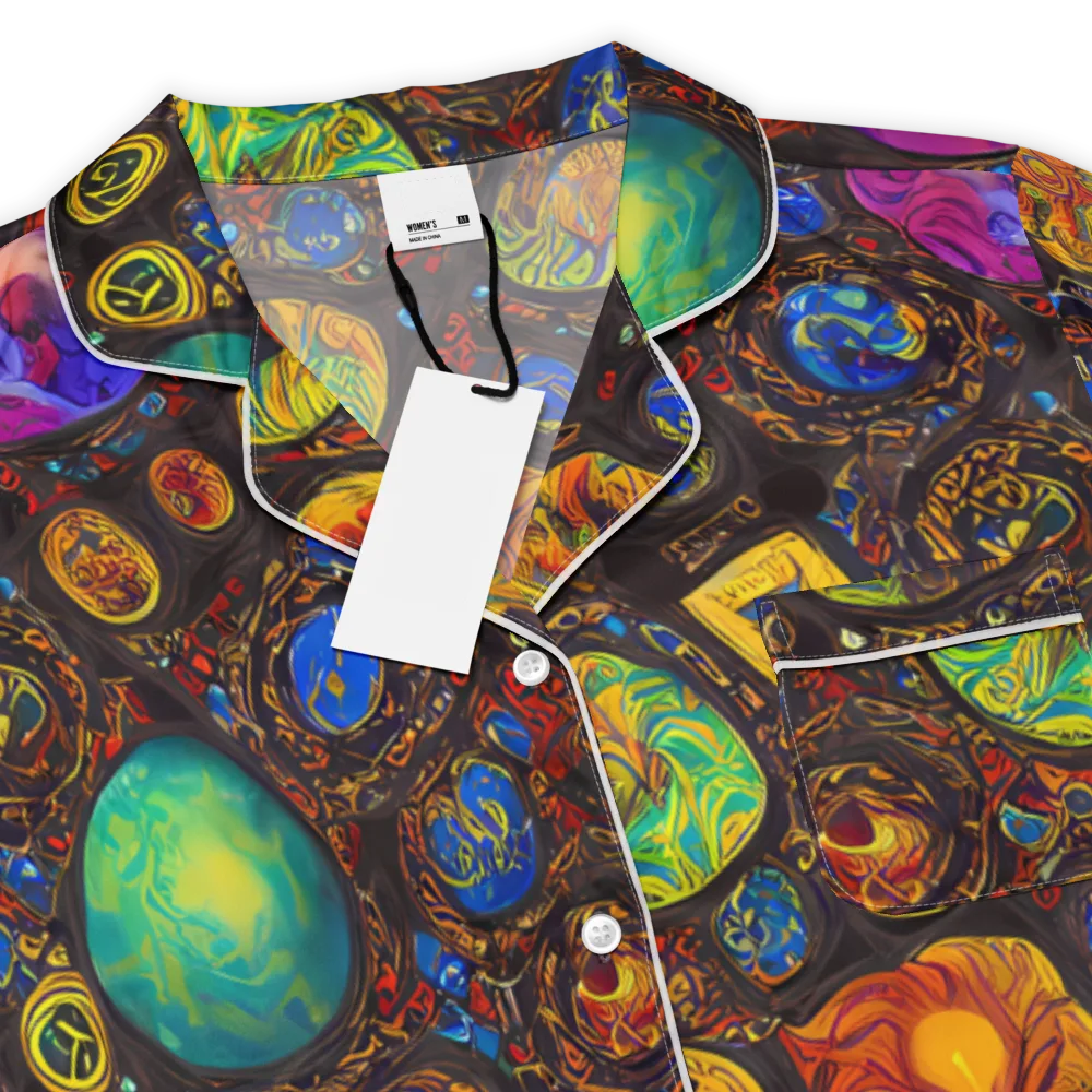 Chromatic Relics on Women's Short Sleeve Pajama Top — Product details