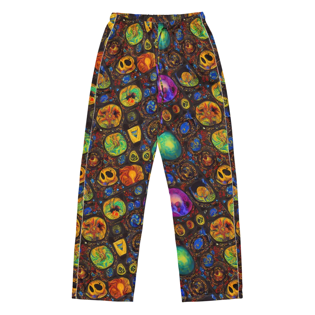 Chromatic Relics on Women's Pajama Pants — Front