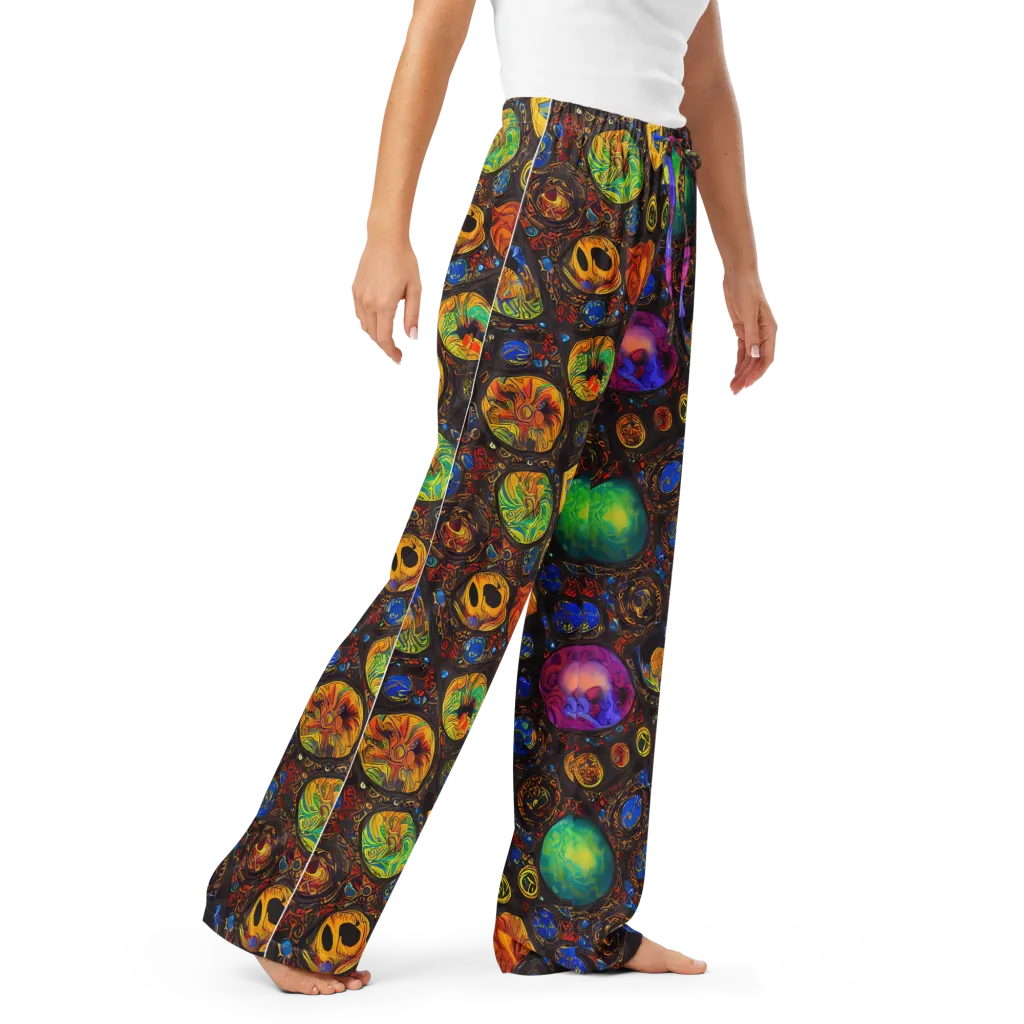 Chromatic Relics on Women's Pajama Pants — Right Front