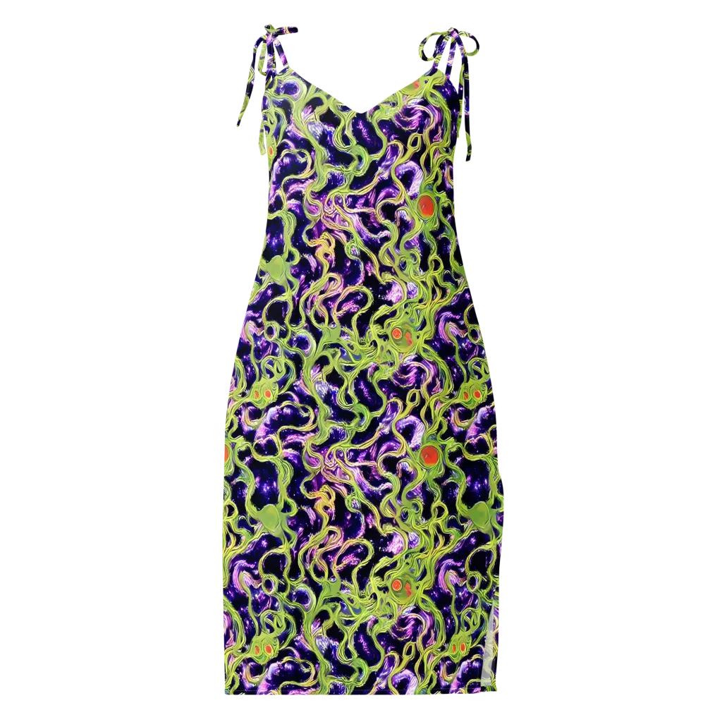 Orchid Supernova on Slip Dress — Front