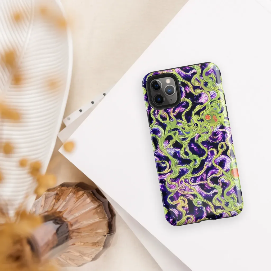 Orchid Supernova on Tough Case for iPhone® — Front