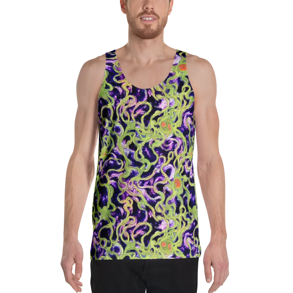 Orchid Supernova on Men's Tank Top — Front