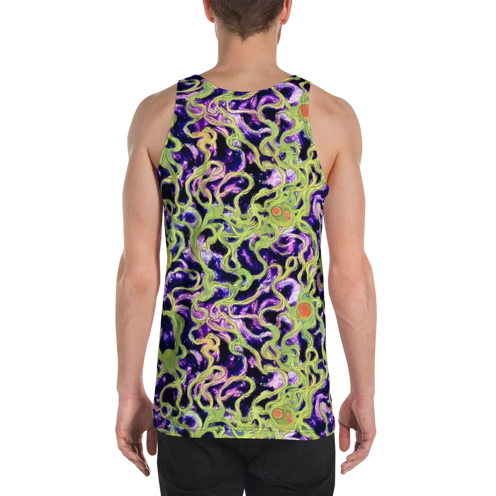 Orchid Supernova on Men's Tank Top — Back