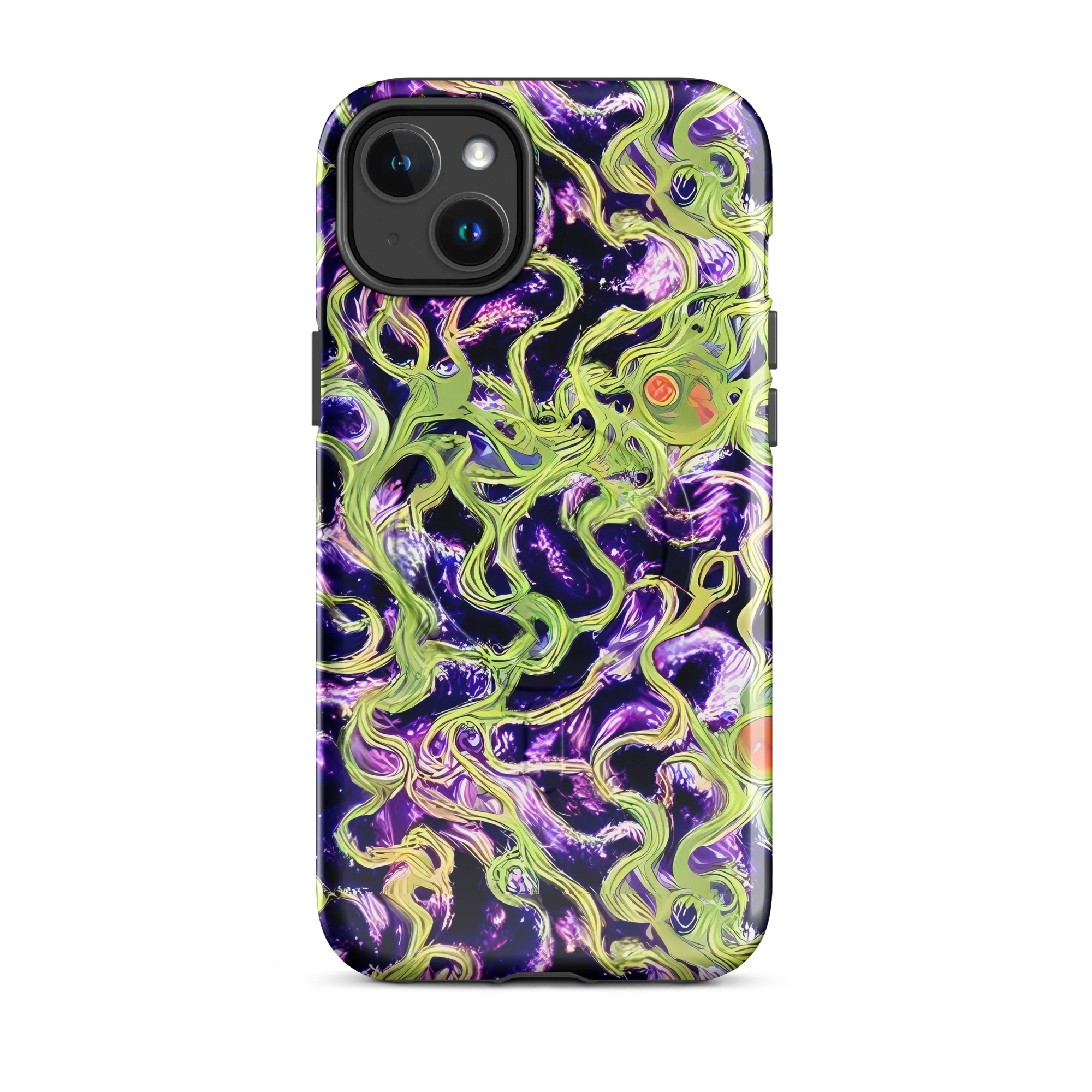 Orchid Supernova on MagSafe Tough Case for iPhone® — Front