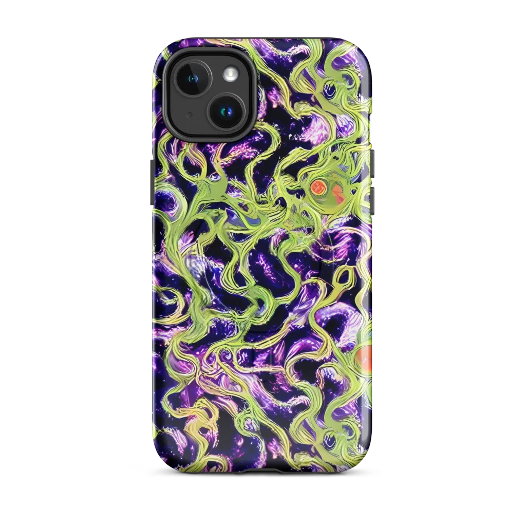 Orchid Supernova on MagSafe Tough Case for iPhone® — Front