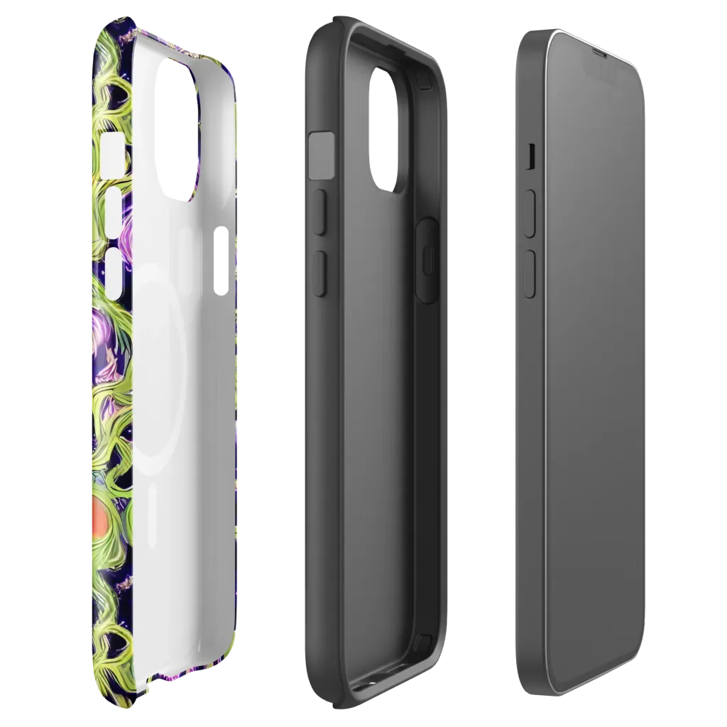 Orchid Supernova on MagSafe Tough Case for iPhone® — Front