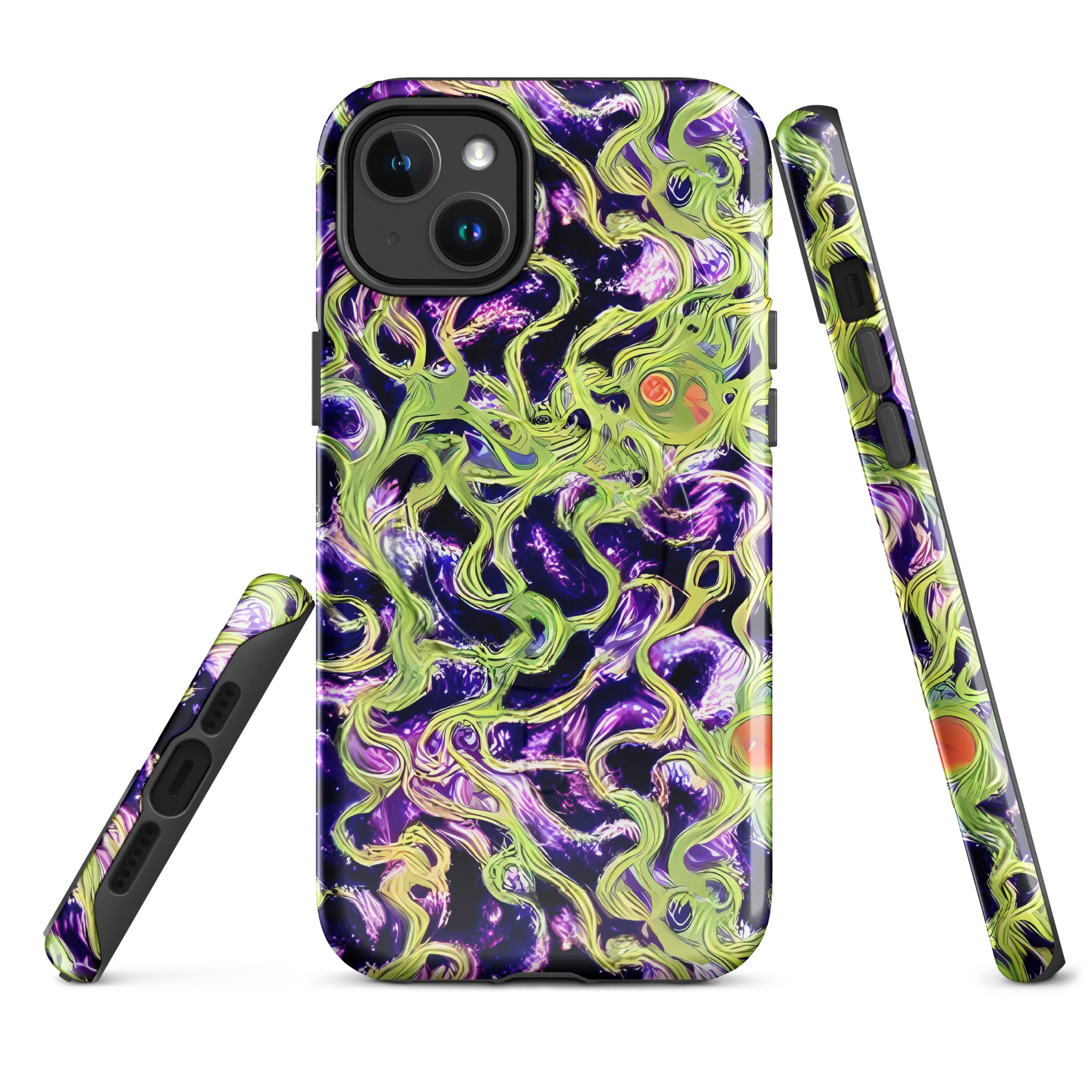 Orchid Supernova on MagSafe Tough Case for iPhone® — Front