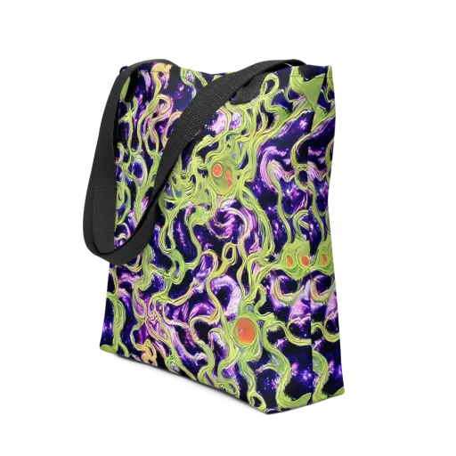 Orchid Supernova on a Tote Bag