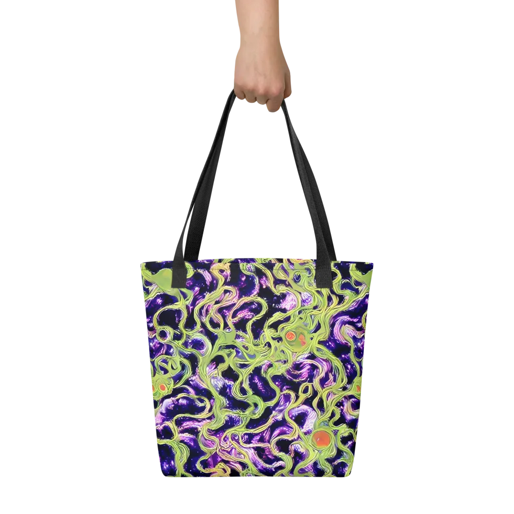 Orchid Supernova on Tote Bag — Front