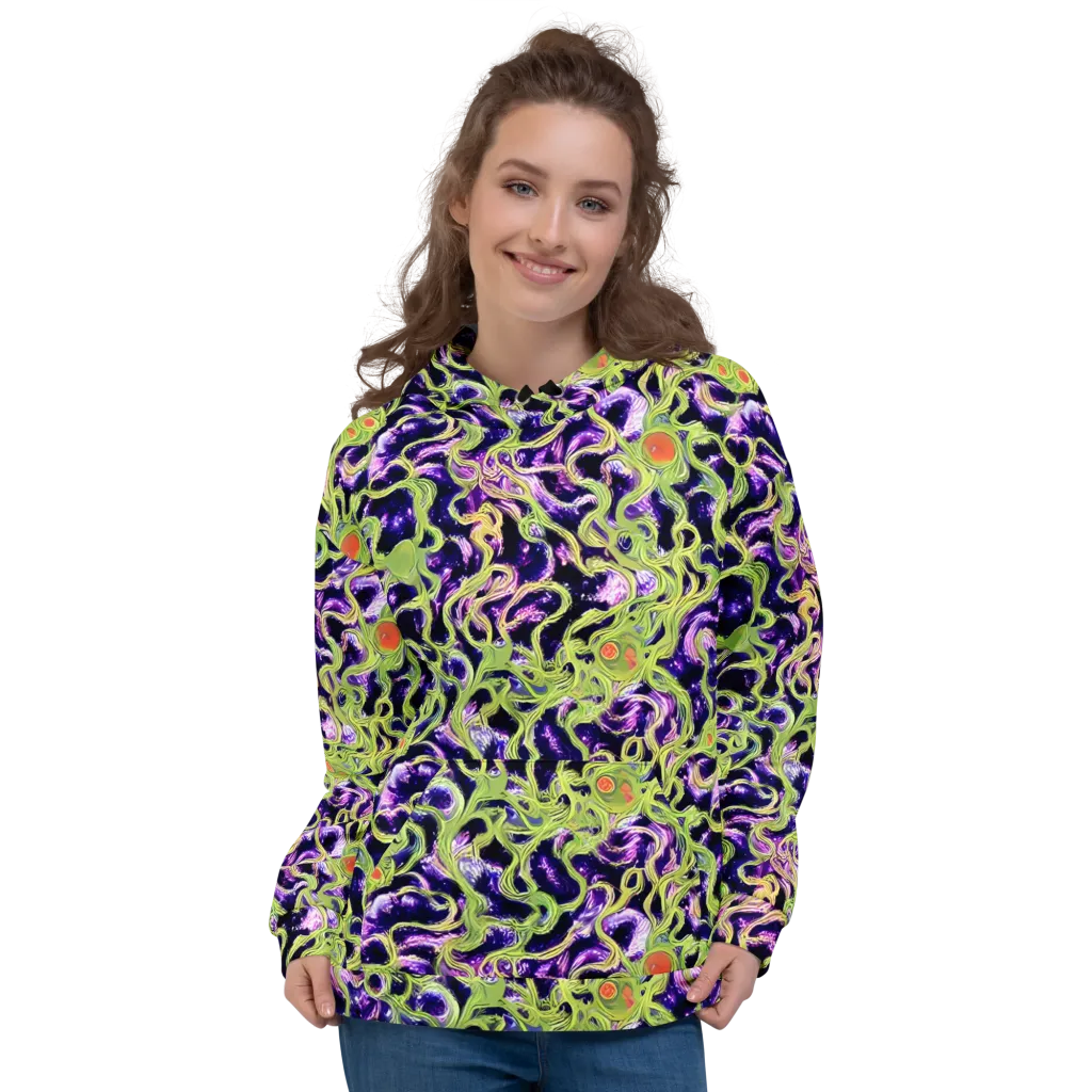 Orchid Supernova on Hoodie — Front