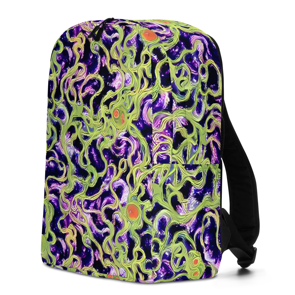 Orchid Supernova on Minimalist Backpack — Left