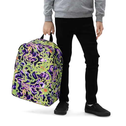 Orchid Supernova on a Minimalist Backpack