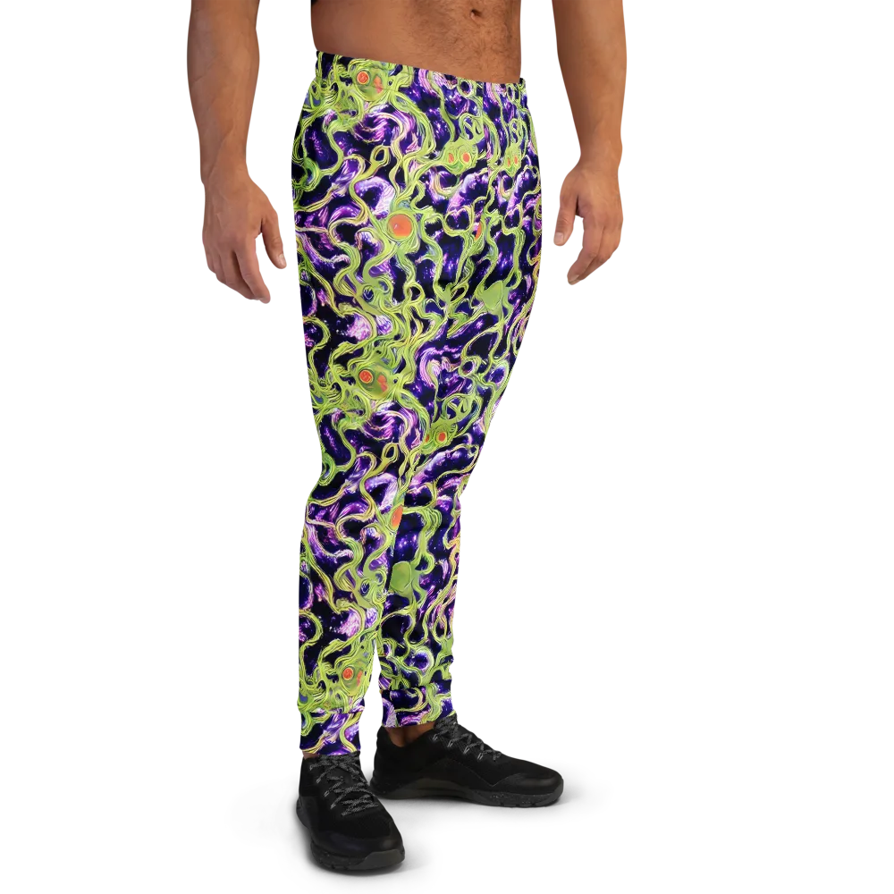 Orchid Supernova on Men's Joggers — Right