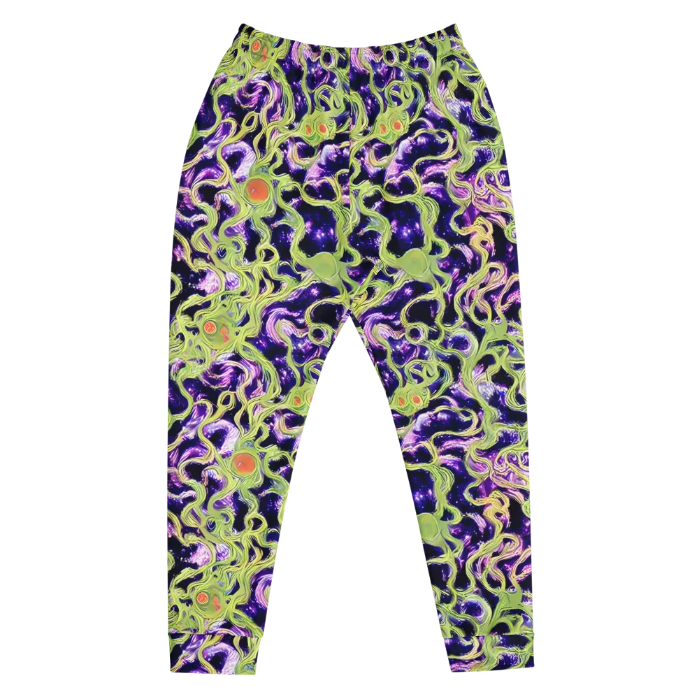 Orchid Supernova on Men's Joggers — Front