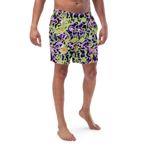 Orchid Supernova on a Swim Trunks