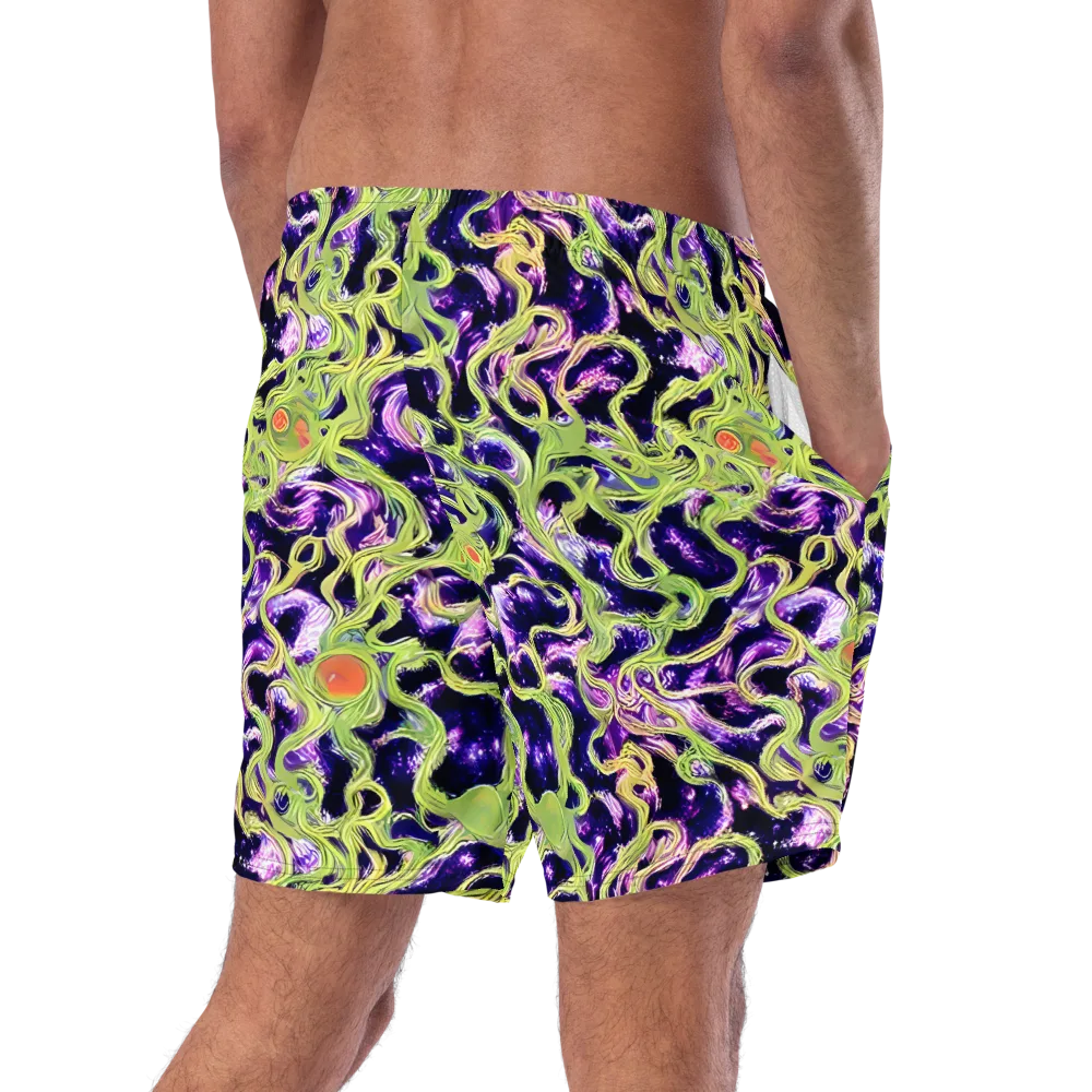 Orchid Supernova on Swim Trunks — Right Back