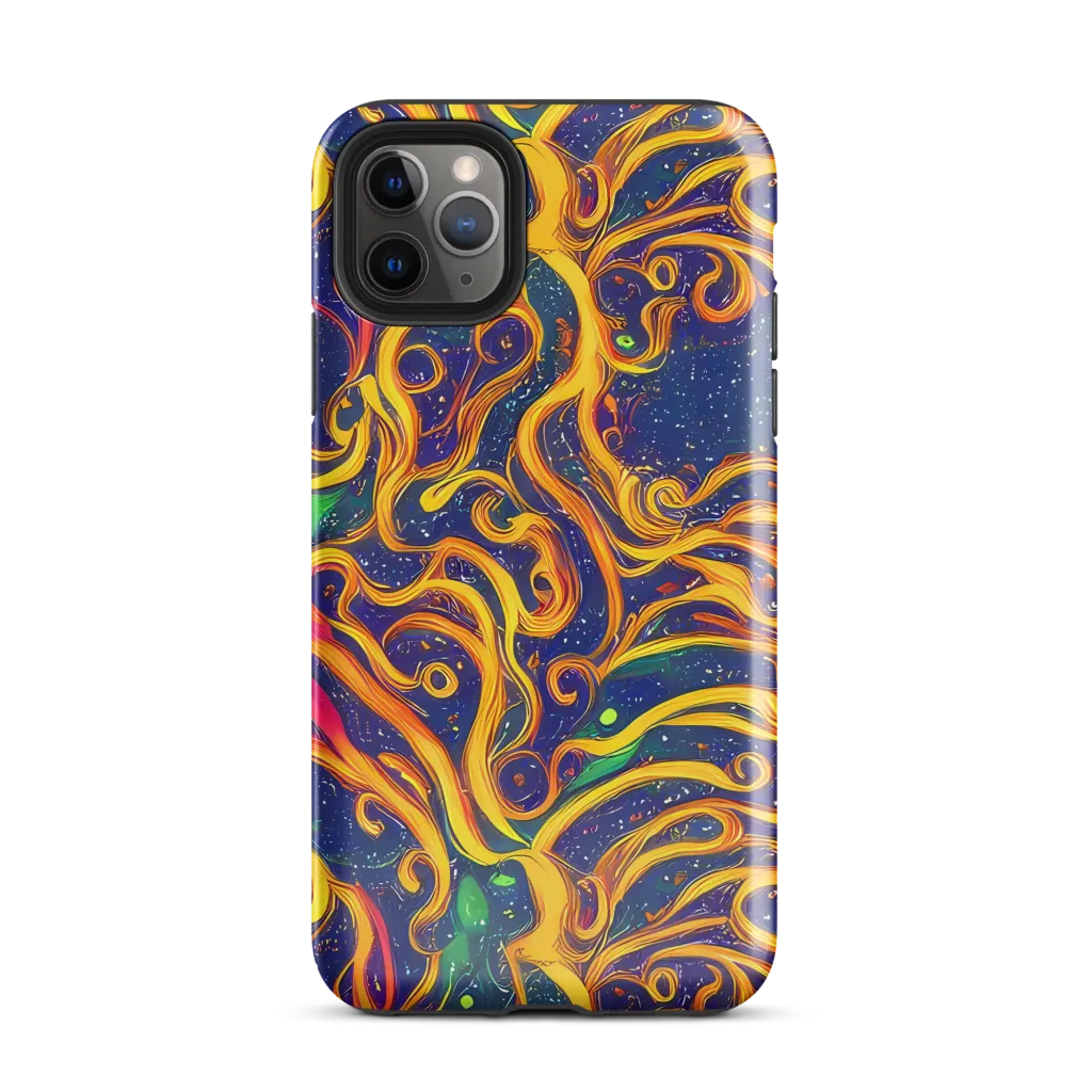 Sunfire Swirl on Tough Case for iPhone® — Front