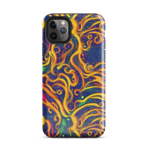 Sunfire Swirl on a Tough Case for iPhone®
