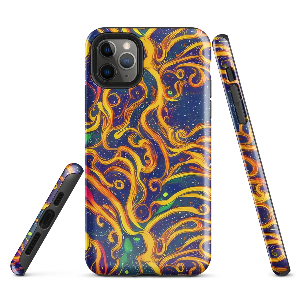 Sunfire Swirl on Tough Case for iPhone® — Front