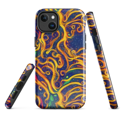 Sunfire Swirl on a MagSafe Tough Case for iPhone®