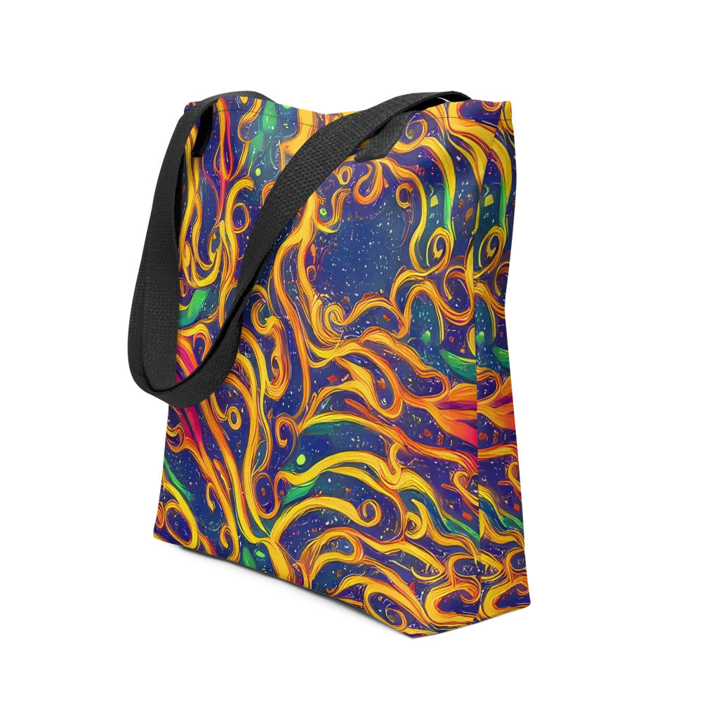 Sunfire Swirl on Tote Bag — Front