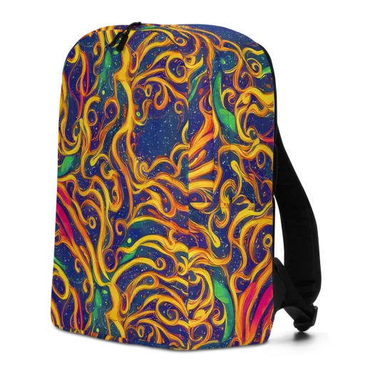 Sunfire Swirl on a Minimalist Backpack