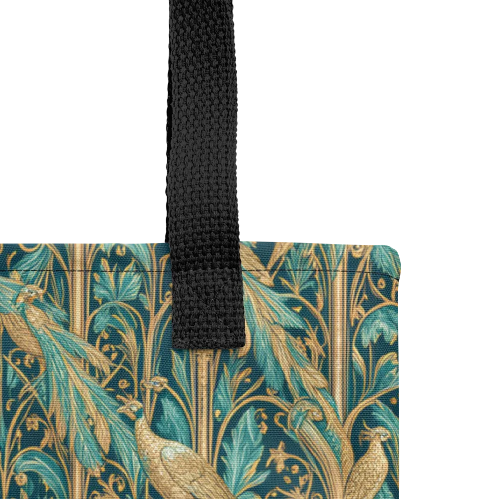 Teal Aviary on Tote Bag — Product details
