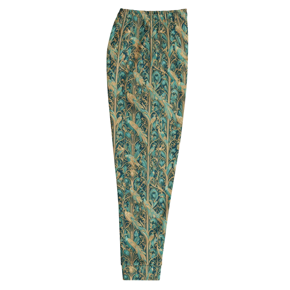 Teal Aviary on Men's Joggers — Right