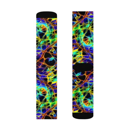 Iridescent Voltage on a Socks