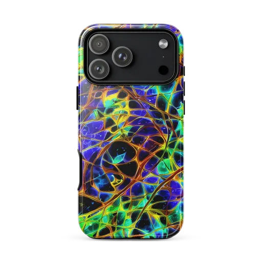 Iridescent Voltage on a Tough Case for iPhone®