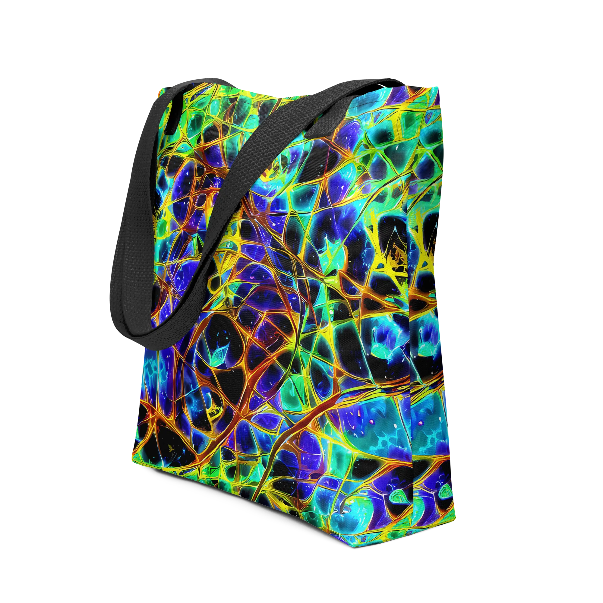 Iridescent Voltage on Tote Bag — Front