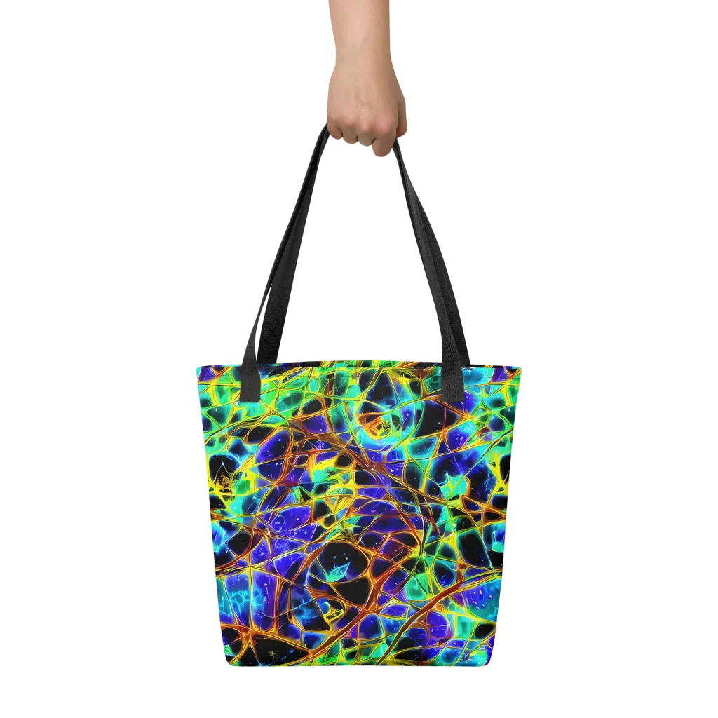 Iridescent Voltage on Tote Bag — Front