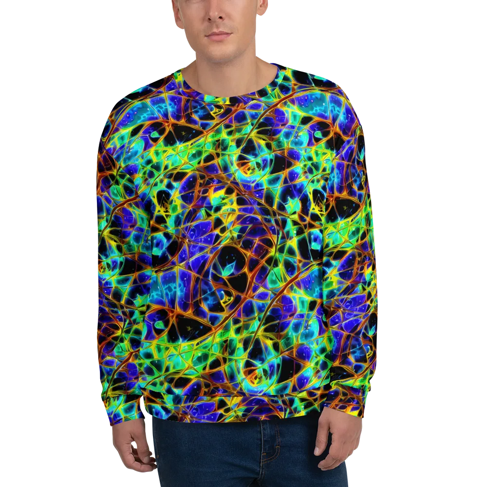 Iridescent Voltage on Sweatshirt — Front