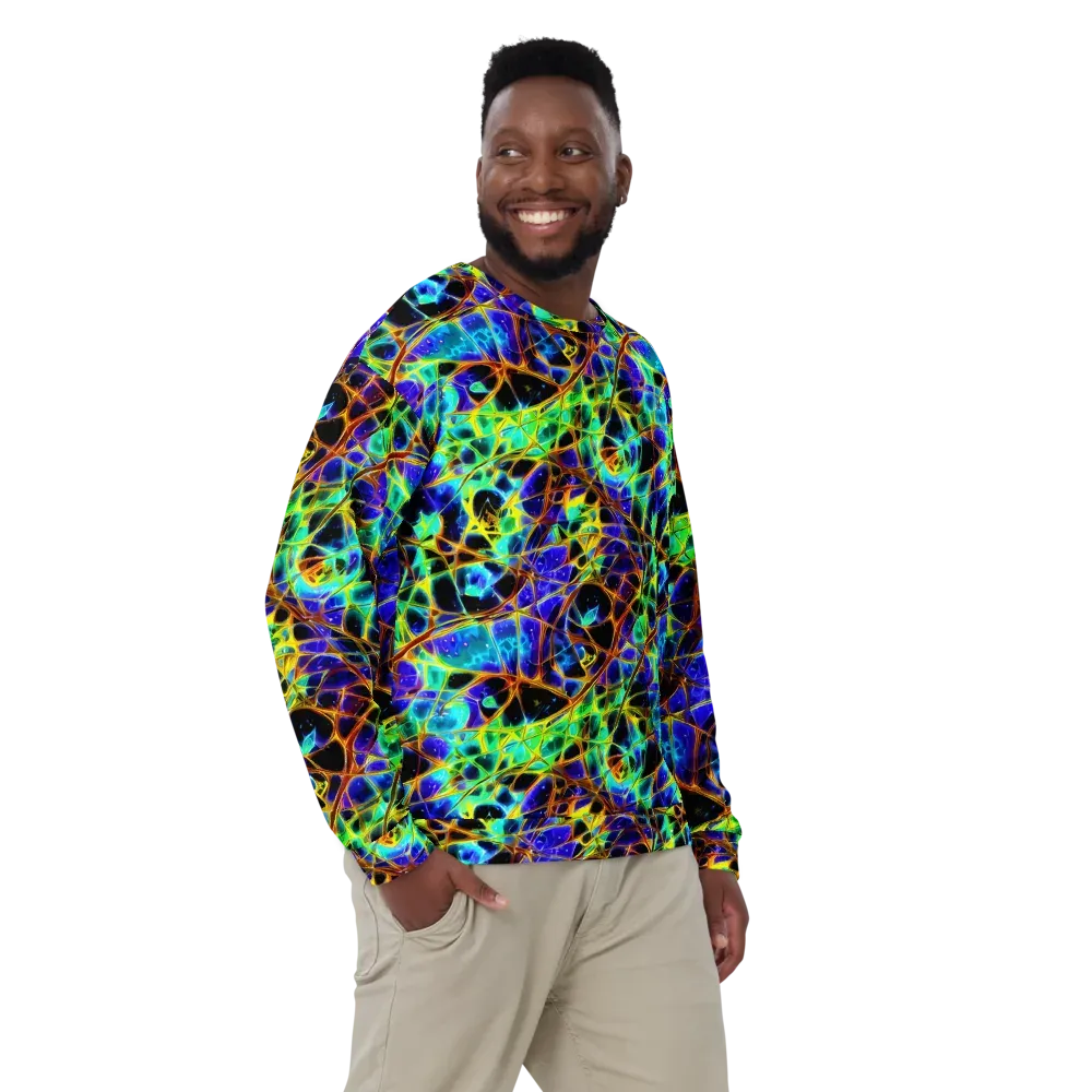 Iridescent Voltage on Sweatshirt — Front