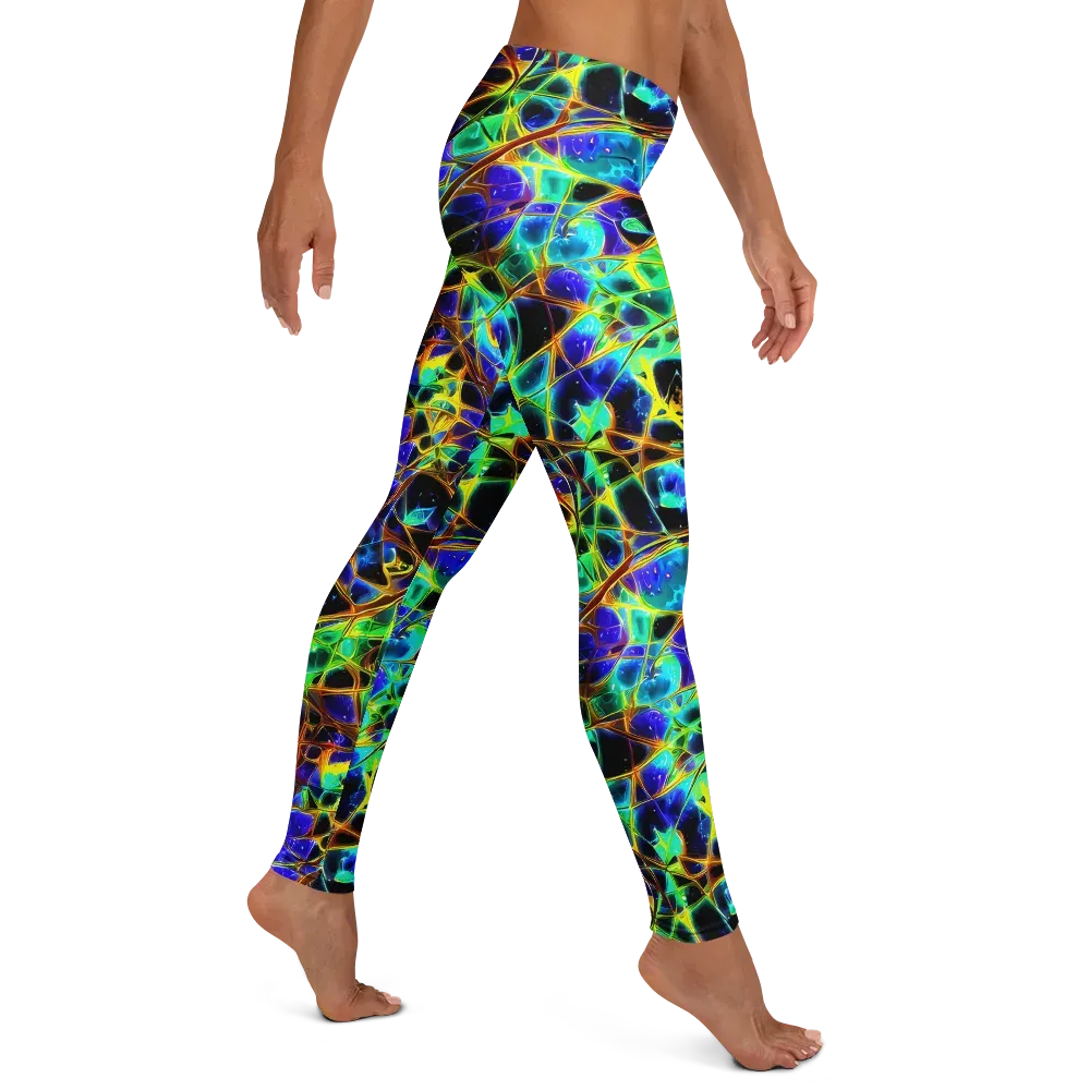 Iridescent Voltage on Leggings — Right