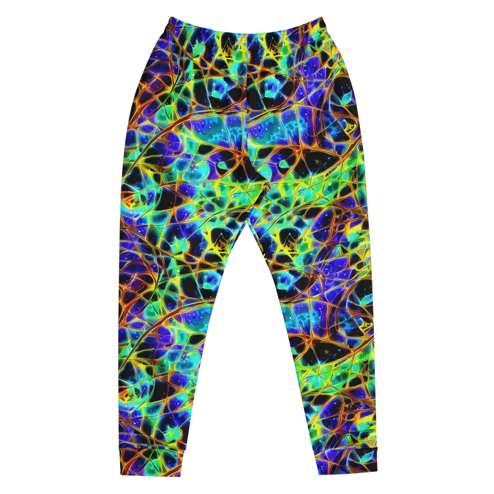 Iridescent Voltage on Men's Joggers — Front
