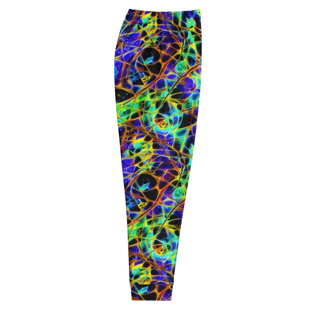 Iridescent Voltage on Men's Joggers — Right