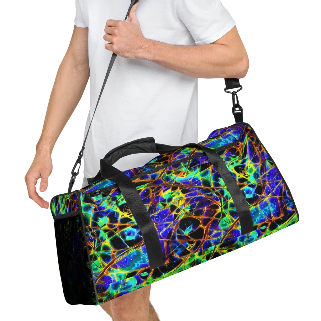 Iridescent Voltage on Duffle Bag — Right Front
