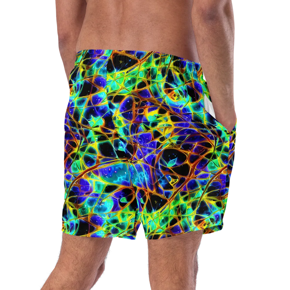 Iridescent Voltage on Swim Trunks — Right Back