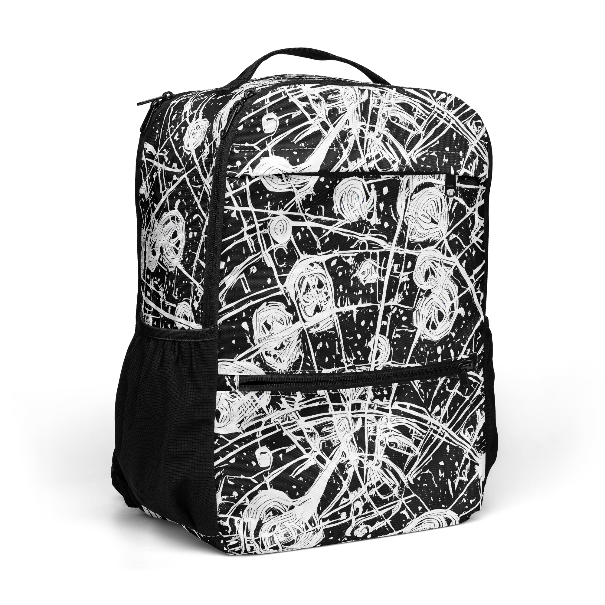 Blackwire Bloom on Utility Backpack — Right Front
