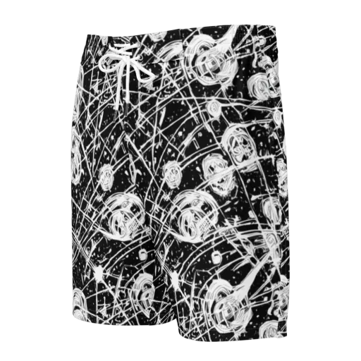 Blackwire Bloom on a Men's Board Shorts