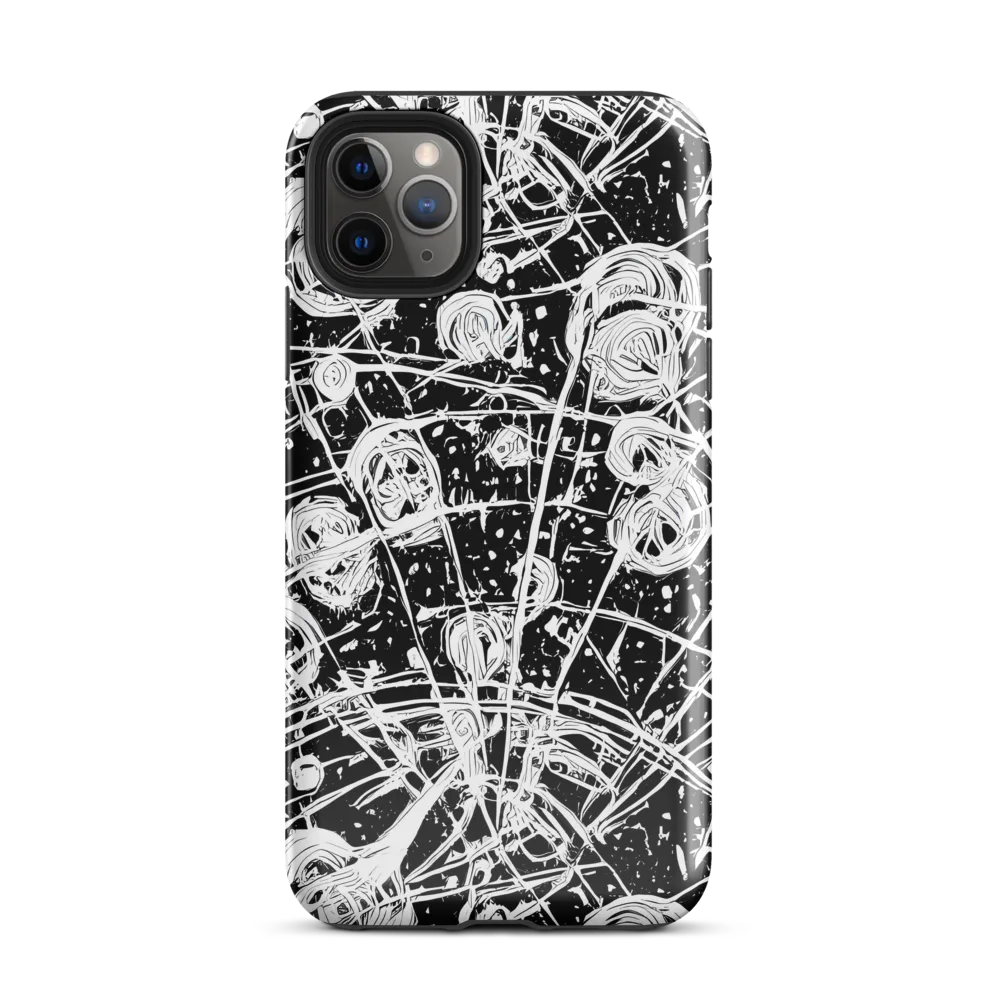 Blackwire Bloom on Tough Case for iPhone® — Front
