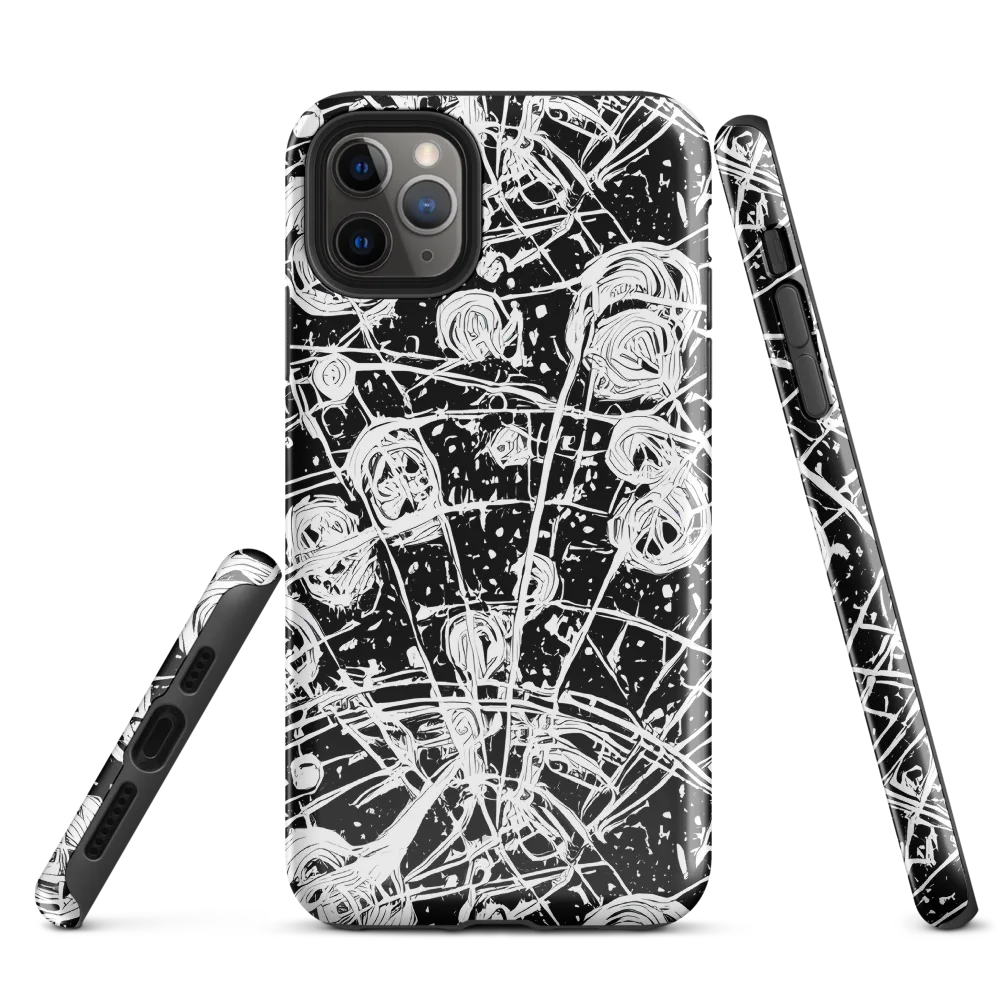 Blackwire Bloom on Tough Case for iPhone® — Front