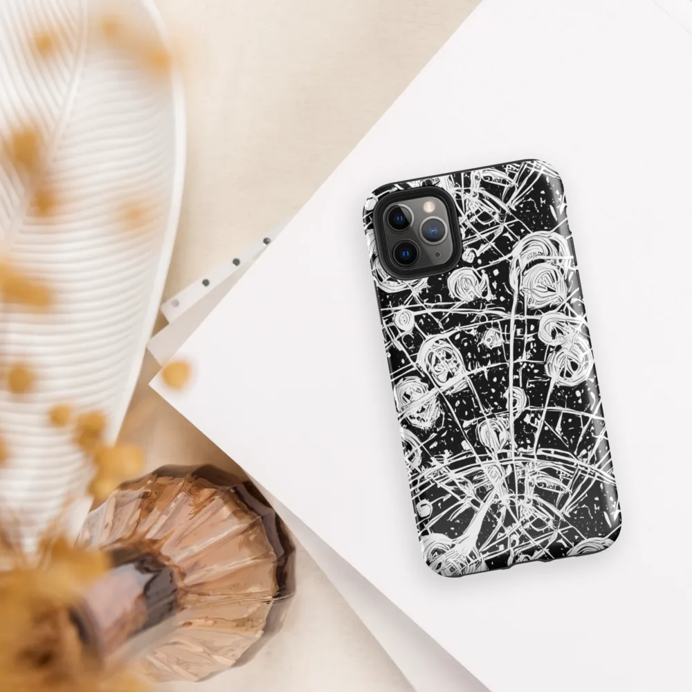 Blackwire Bloom on Tough Case for iPhone® — Front