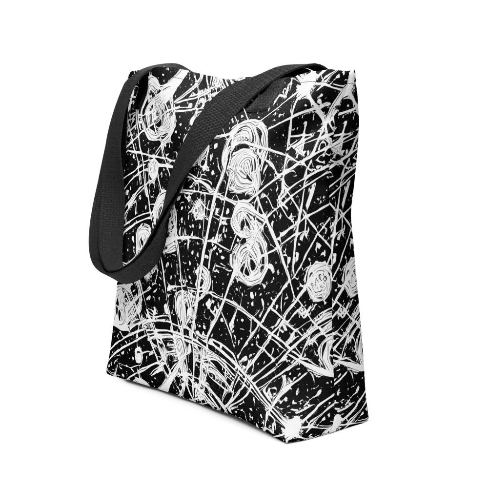 Blackwire Bloom on Tote Bag — Front