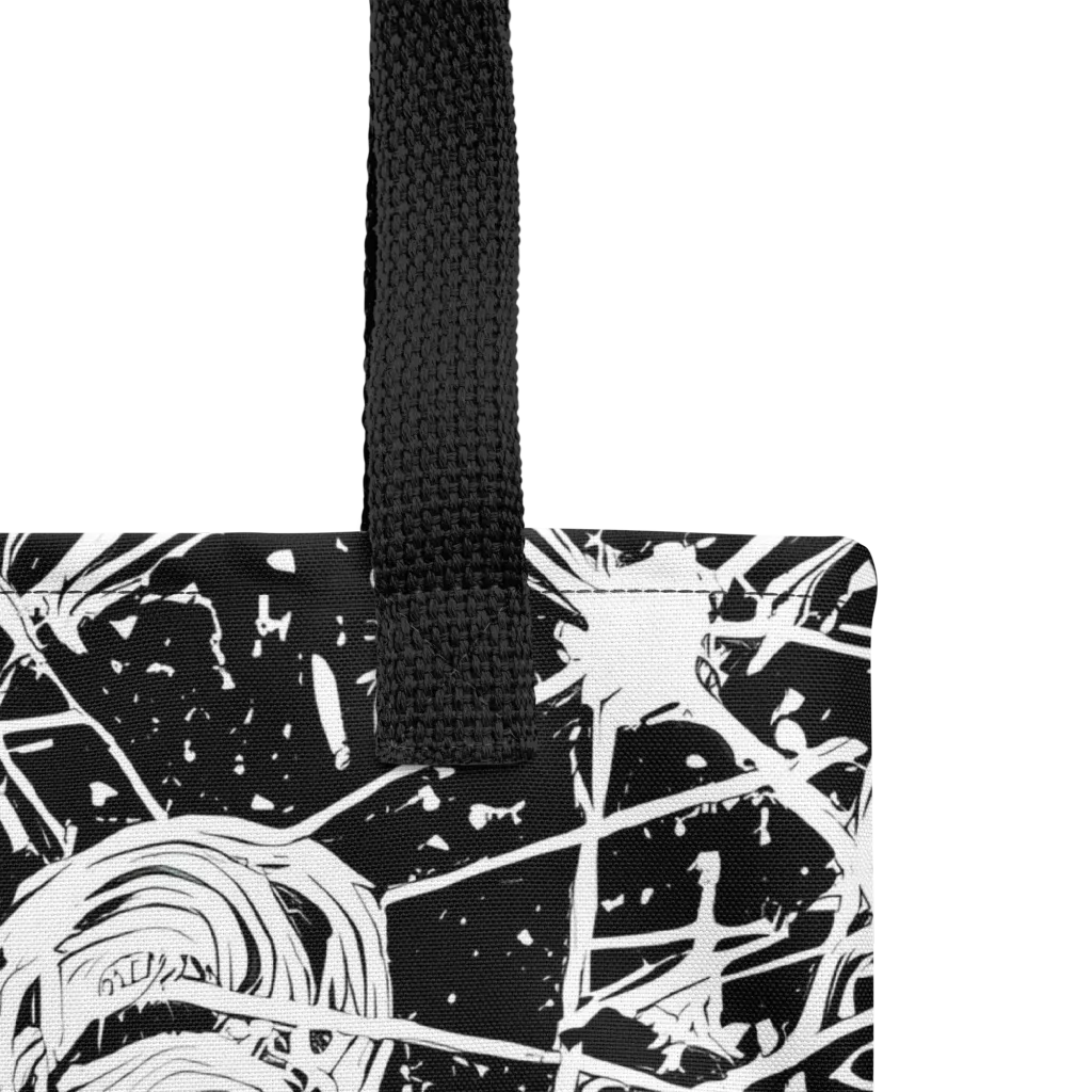 Blackwire Bloom on Tote Bag — Product details